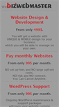 Mobile Screenshot of bizwebmaster.com